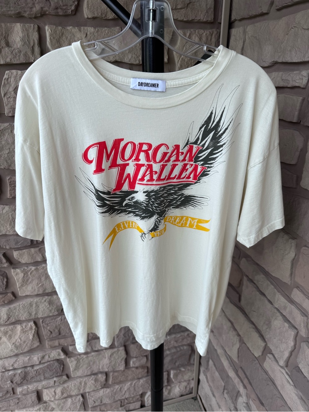 Daydreamer Morgan Wallen Livin’ The Dream Oversized Tee Shirt - Picture 2 of 6